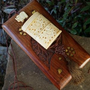 Ethnic Boho Compartment Necklace